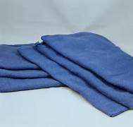 Rags - Blue Huck Towels, 50 lb. box